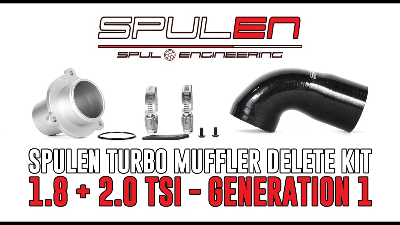 Spulen Turbo Muffler Delete Kit | 1.8 + 2.0 TSI - Generation 1