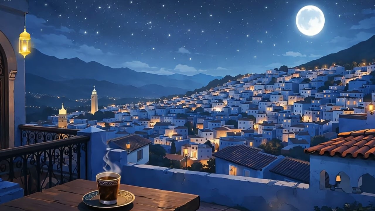 Ramadan Arabic Lofi Oud 🌙 Calm Spiritual Chillhop for Study & Relaxation | لوفي رمضاني هادئ