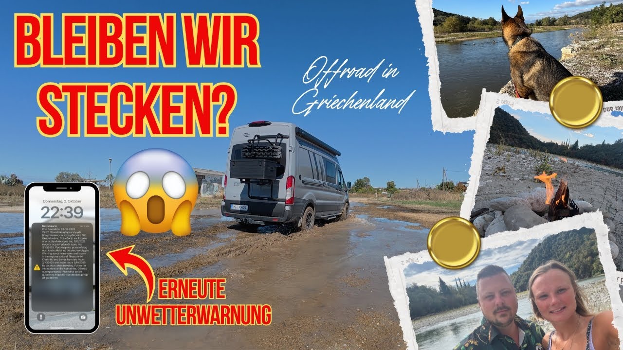 Unser letztes Video aus Griechenland-mit Offroad Abenteuer 🚐🇬🇷