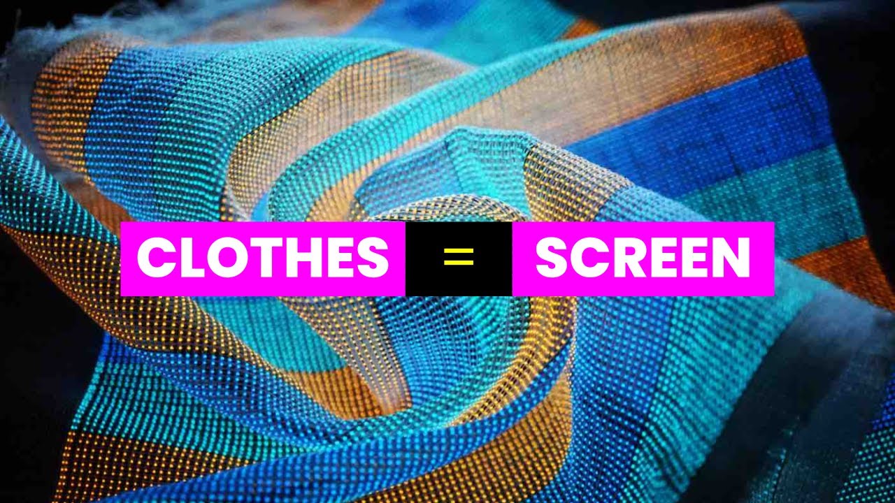 This Fabric Works Like a Smartphone Screen | Future Technology & Science News 30