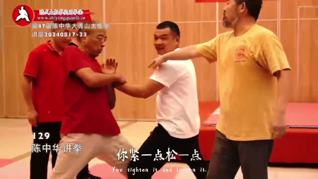 胯转开就行 129 陈中华讲拳 47届大青山讲座20240817 23