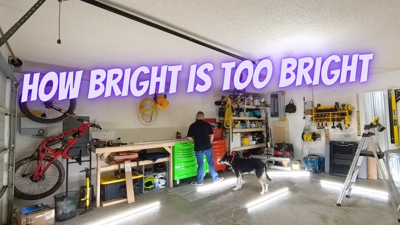 Brightening Up My Garage Workspace with Barrina LED Shop Lights! | DIY Home Improvement Projec: