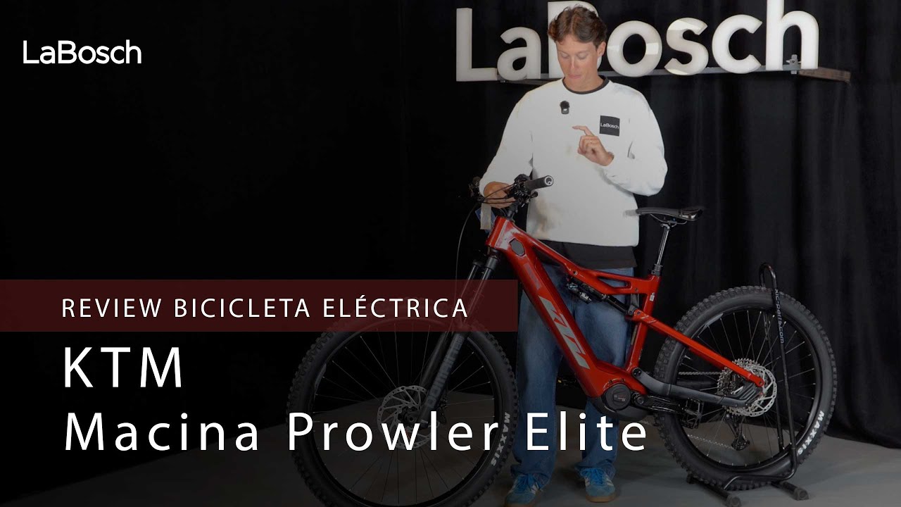 KTM Macina Prowler Elite: Enduro salvaje con cuadro de carbono, 180mm de suspensiones y motor Bosch