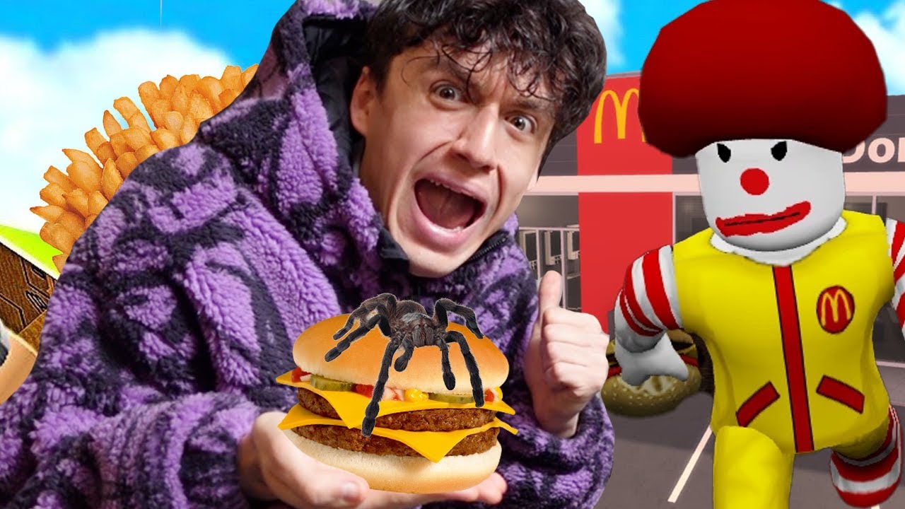 IL FAUT S’ENFUIR DE CE McDo SUR ROBLOX PARKOUR - ESTEBAN GAMING