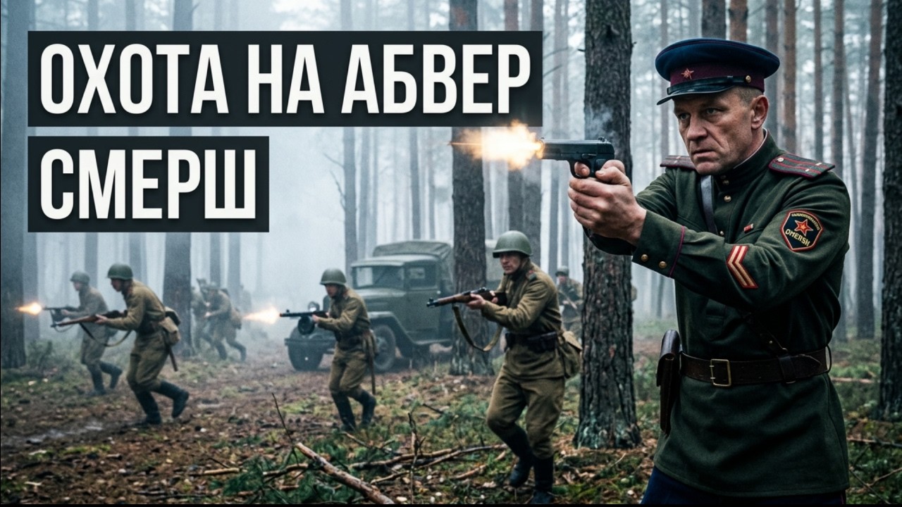 ОПЕРАЦИЯ СМЕРШ против ДИВЕРСАНТОВ Абвера - Охота в ЧЕРНОМ ЛЕСУ