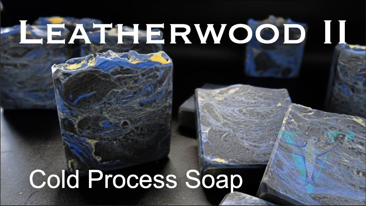 Making Leatherwood II cold process soap