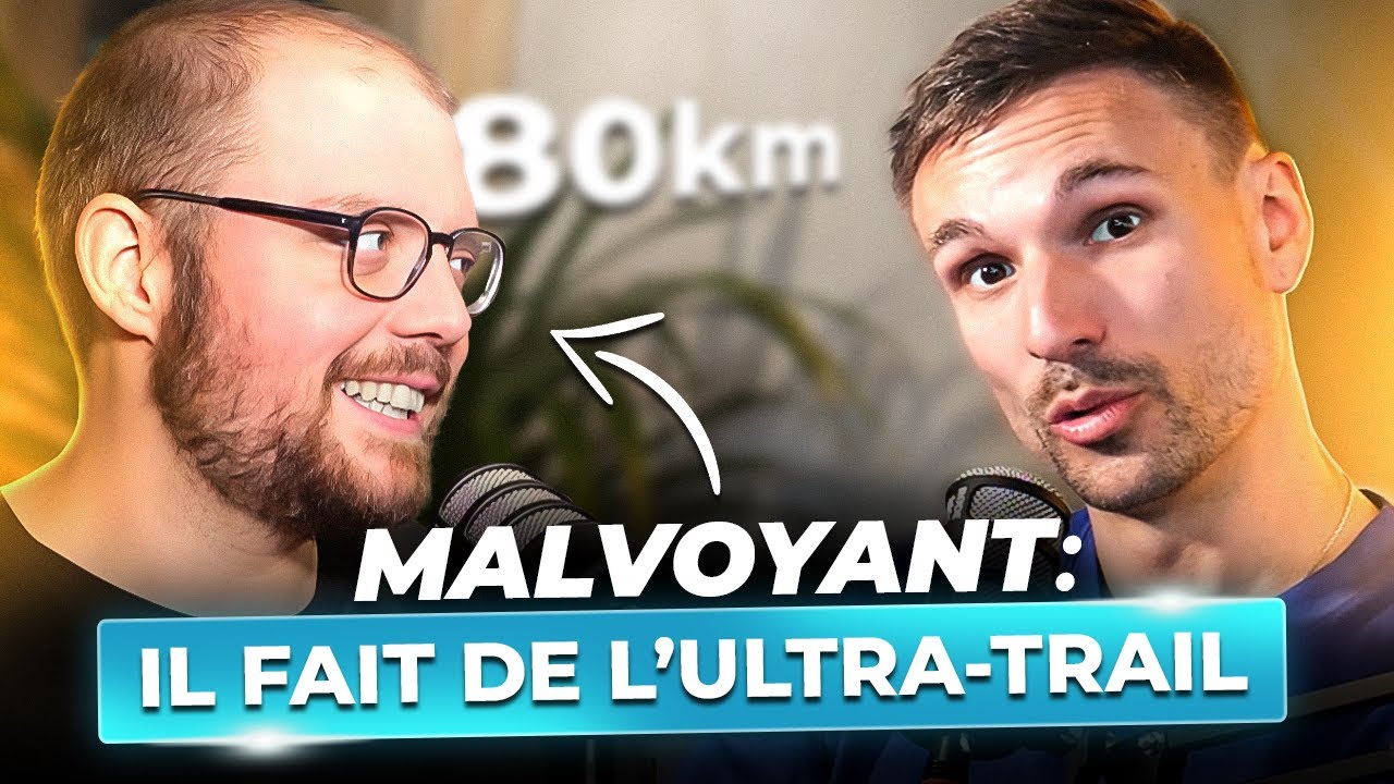 Ce coureur malvoyant prouve que tout est possible