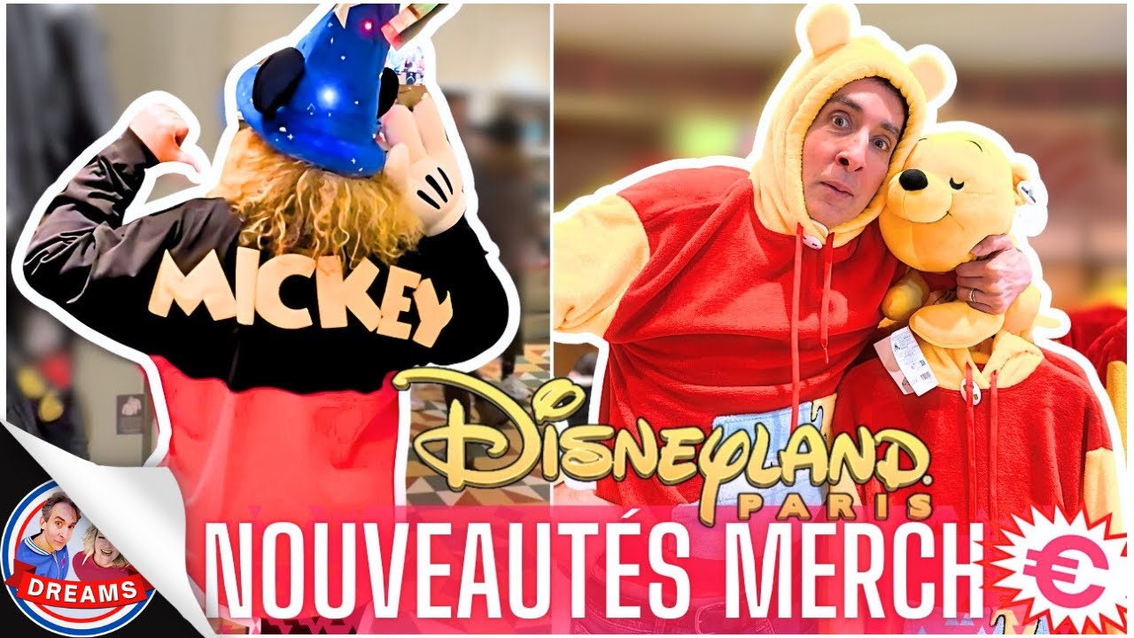NOUVEAUTÈS MERCH DÉLIRANT À DISNEYLAND PARIS