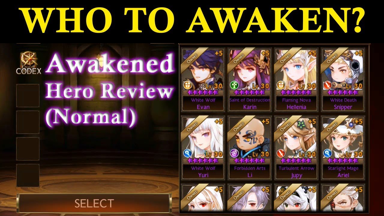 Seven Knights - Awakened Hero Review (Normal Hero)