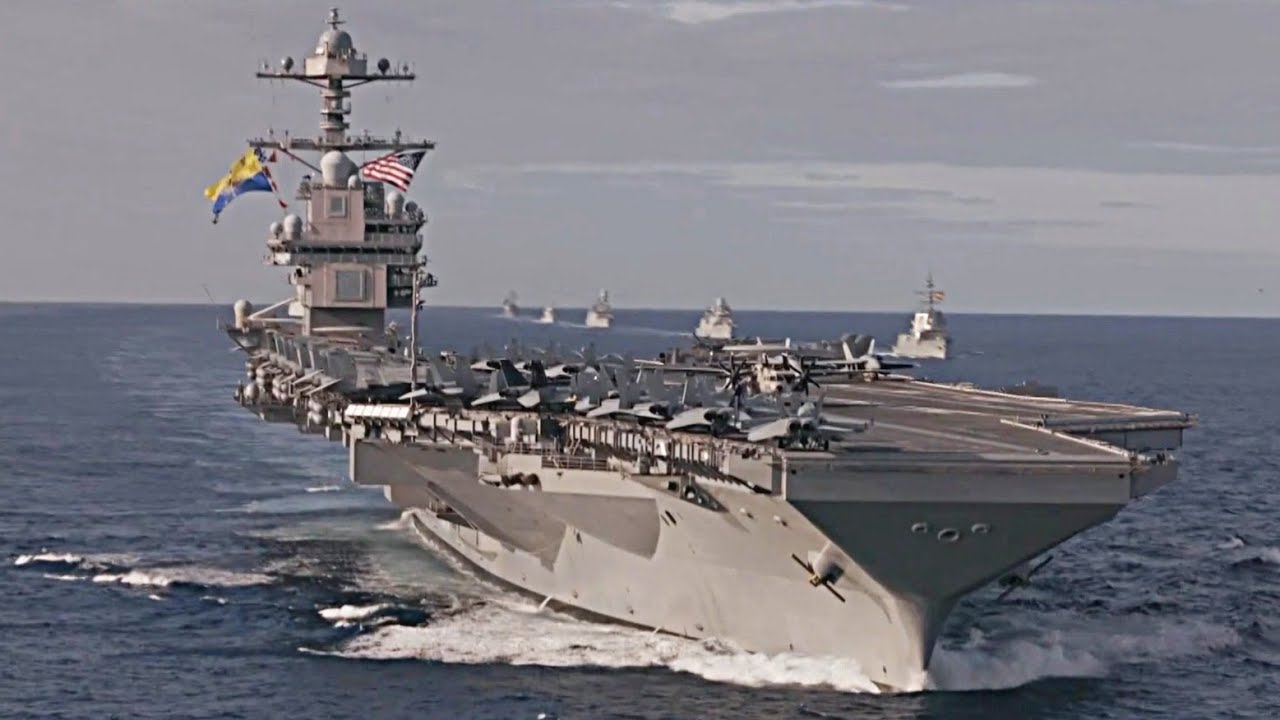 Первый поход авианосца USS Gerald R. Ford: крупнейший в мире авианосец | Операции НАТО в открытом...