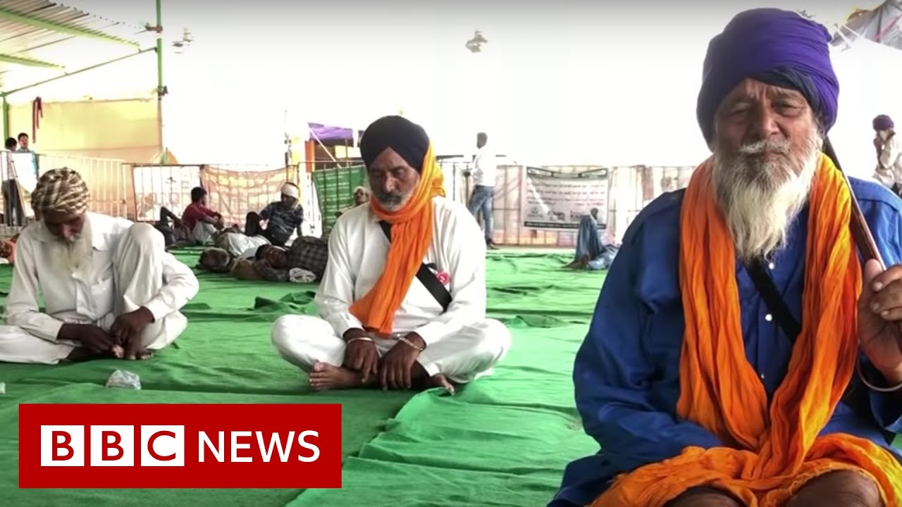 India farmers' protest: Living on a highway in protest