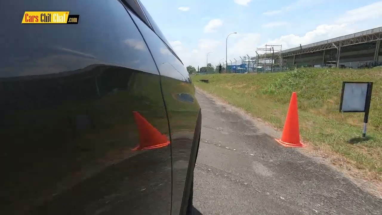 Peugeot 3008 Slalom & Emergency Brake Test (Stellantis Gurun Plant tour for Peugeot Club)