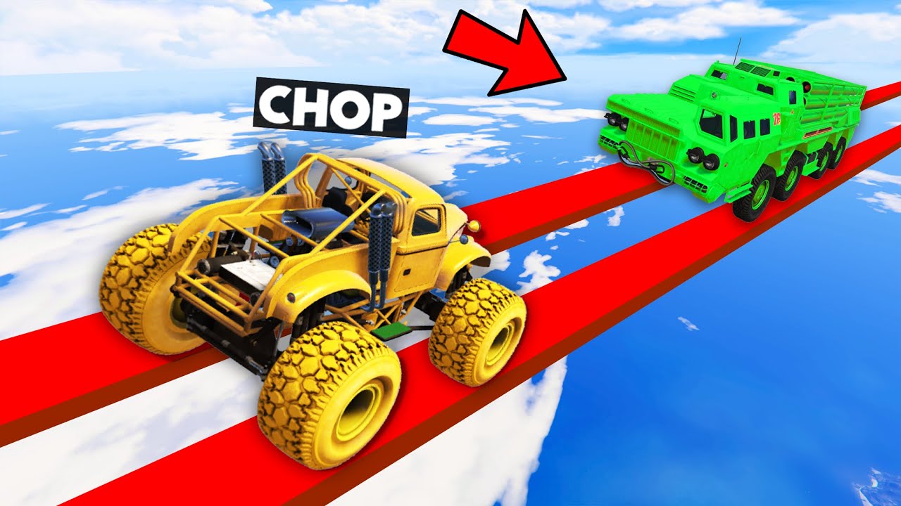 GTA 5 FACE TO FACE CHERNOBOG TRY TO CRUSH SUPER TRUCK