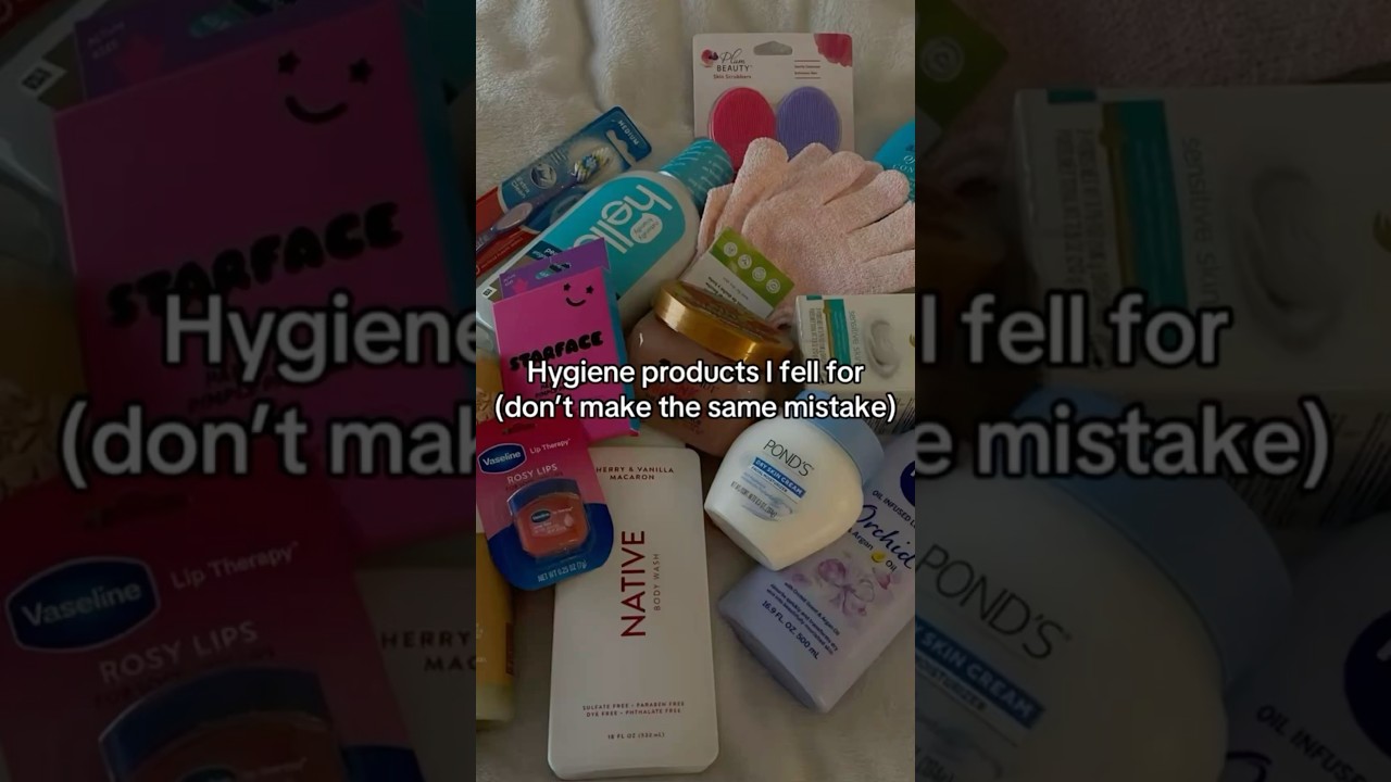 Hygiene products I fell for (don't make the same mistake) #glowup #brightskin