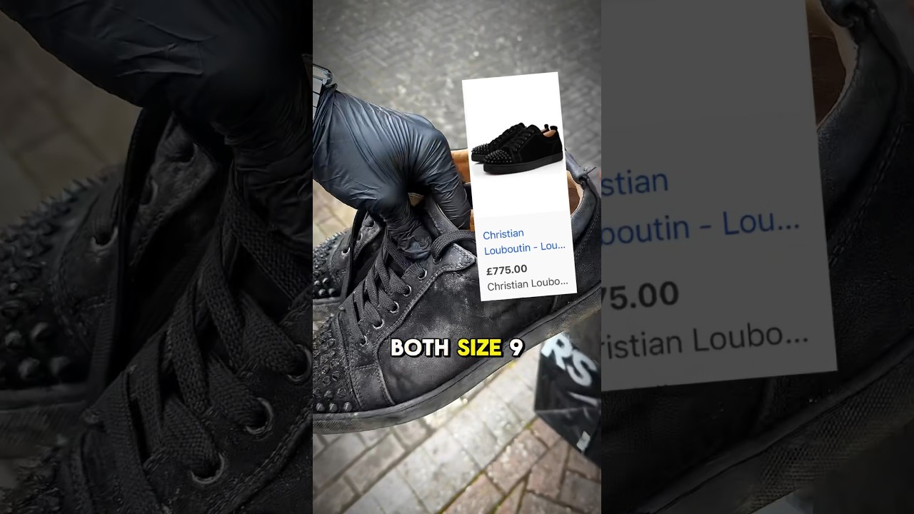 &pound;775 KICKS FOR &pound;50 😱 LOUBOUTIN FULL ADMR RESTORATION 🔥 FINAL PART ✅
