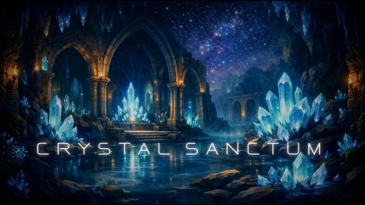 Healing Sleep Ambient Music – Crystal Sanctum | 3 Hours