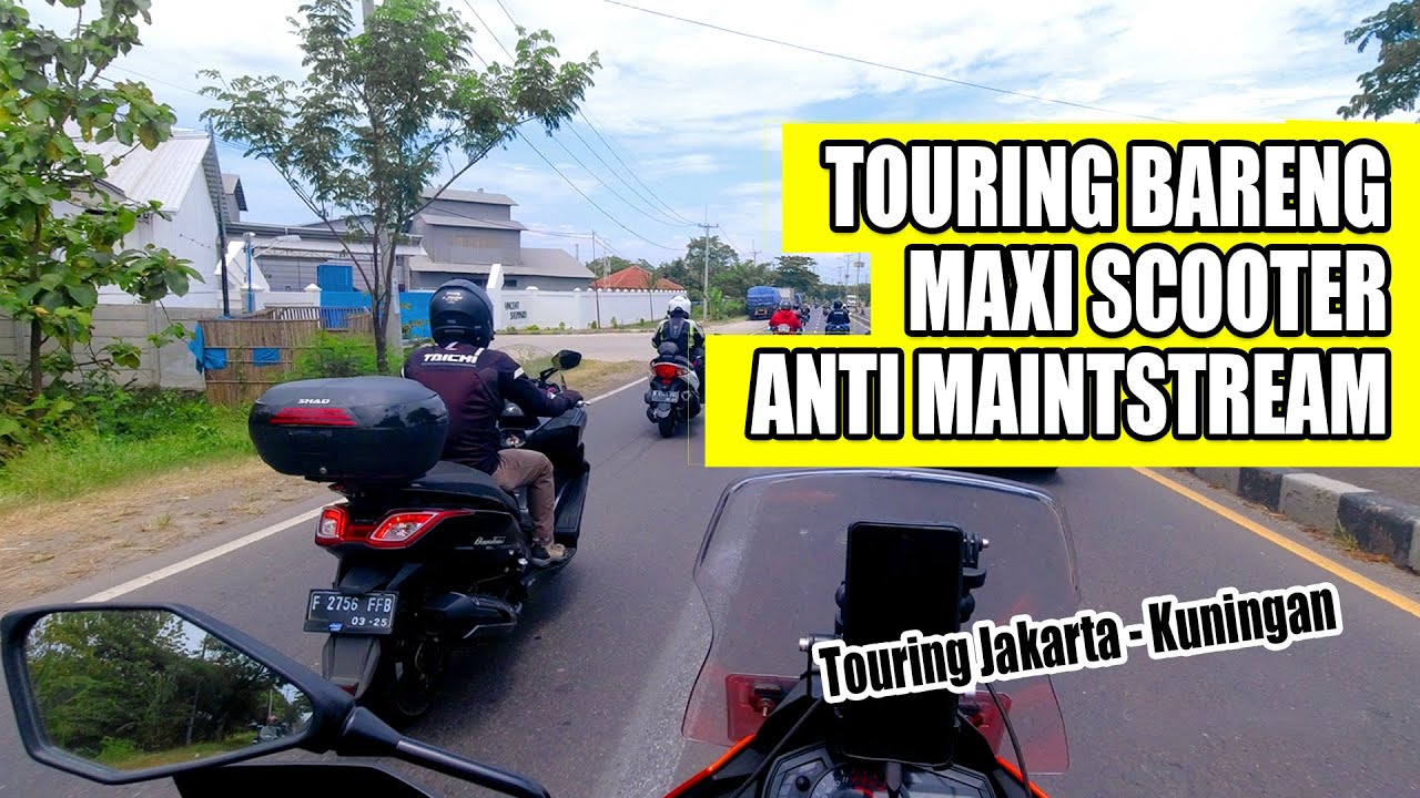 Touring Jakarta - Kuningan Bareng Kymco Maxi Scooters | Versys 250