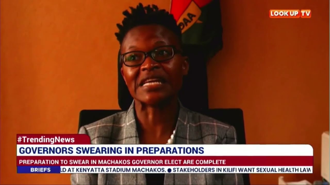 Machakos&rsquo; Governor swearing in preperation