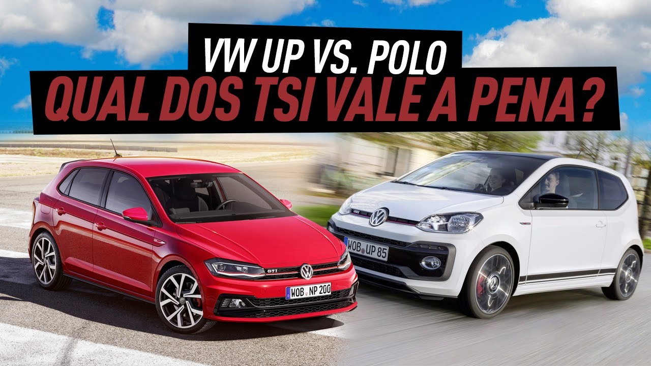 VW UP VS POLO: O COMPARATIVO ENTRE OS TSI QUE A MONTADORA NÃO FAZ! - BERTOLINE MOTORSPORT