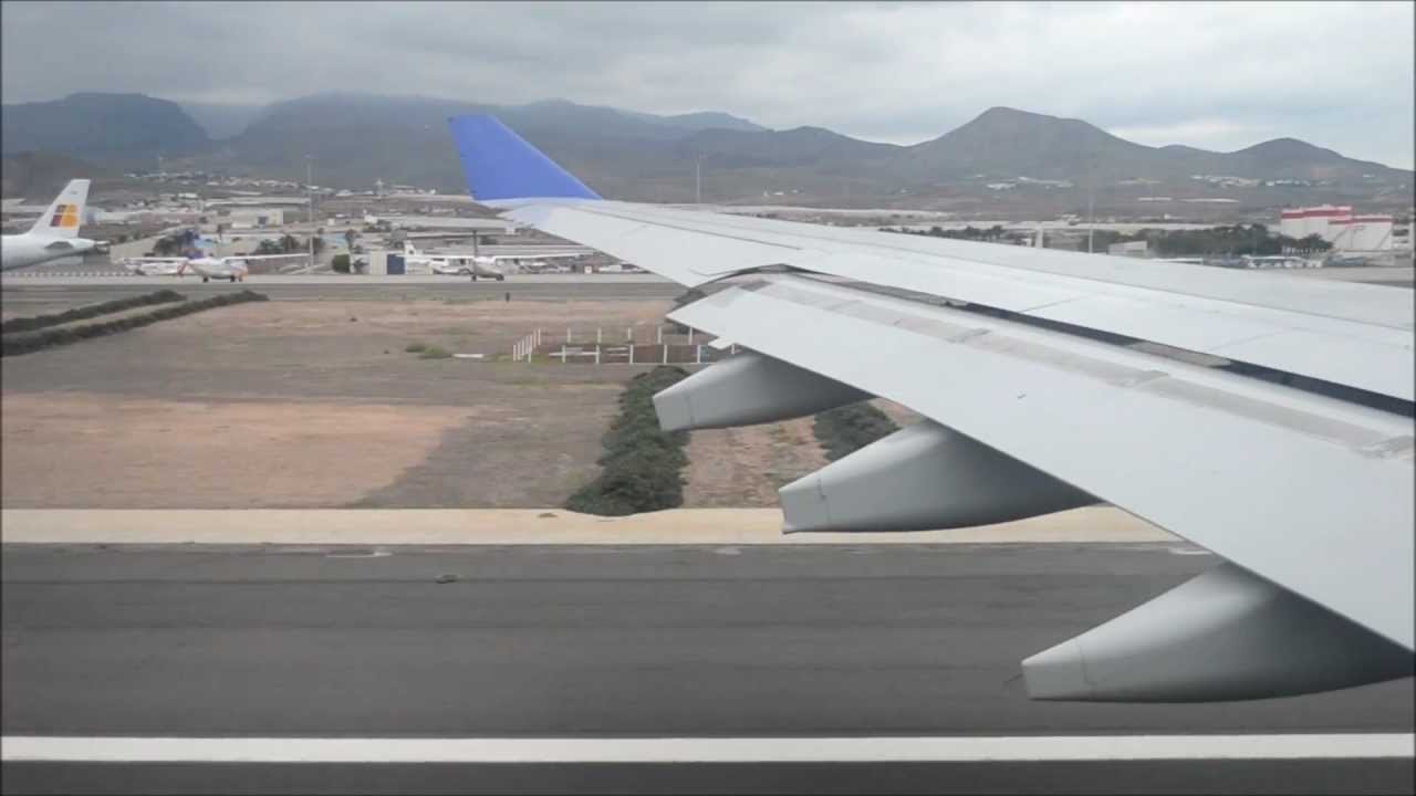Thomas Cook Airbus A330-300 takeoff from Las Palmas (Gran Canaria airport)