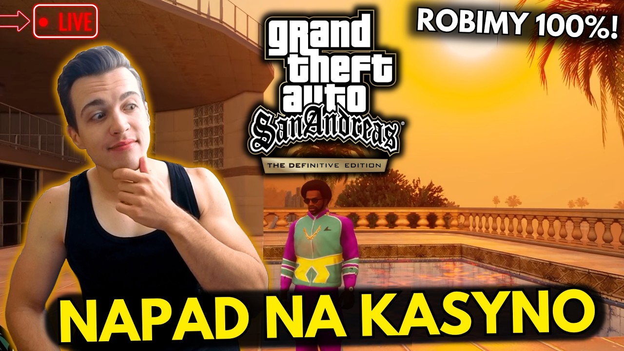 GTA San Andreas 🌴 NAPAD NA KASYNO | NA 100% #11