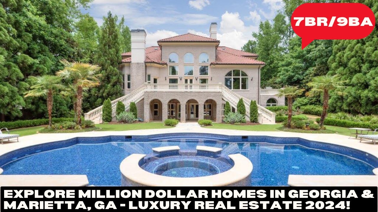 Explore Million Dollar Homes in Georgia & Marietta, GA - 4348 Paper Mill Road SE Marietta, GA