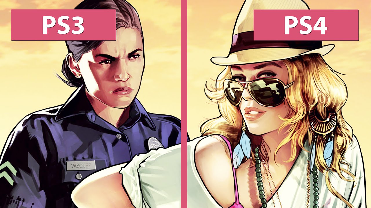 Grand Theft Auto 5 / GTA 5 – PS3 vs. PS4 Graphics Comparison [FullHD]