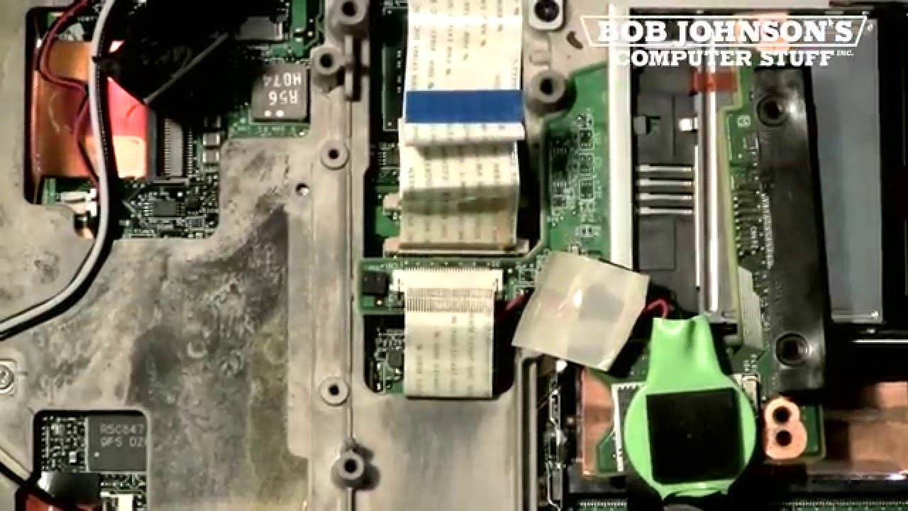 Как заменить батарею CMOS в Panasonic Toughbook CF-30