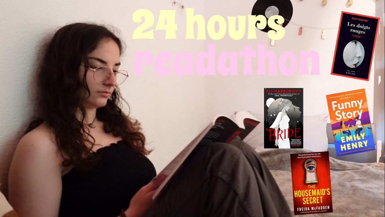 reading vlog | 24 heures de lecture