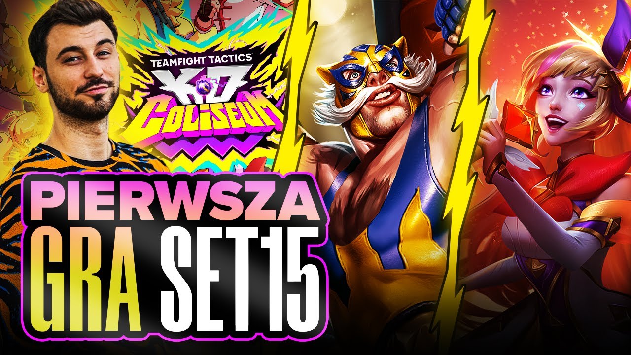 Pierwsza gra w NOWYM SECIE TFT: K.O. COLISEUM! 🔥