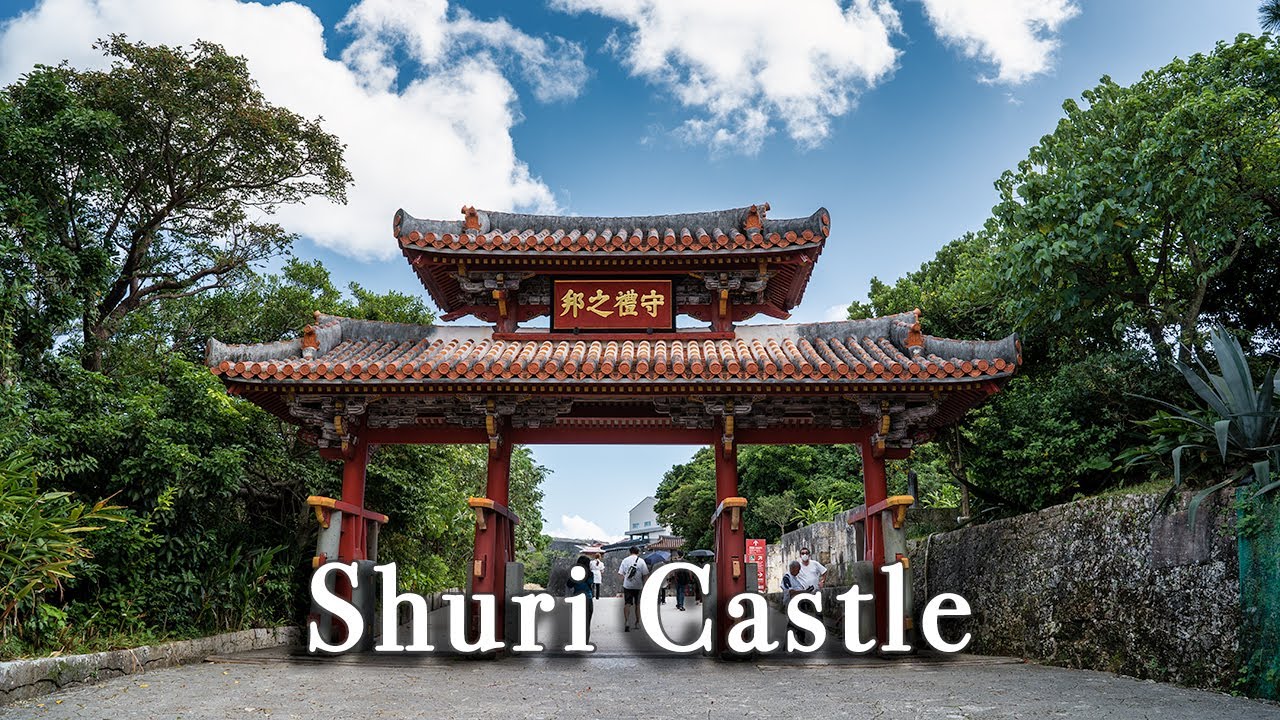 Shuri Castle Okinawa Japan【Full Tour in 4k】
