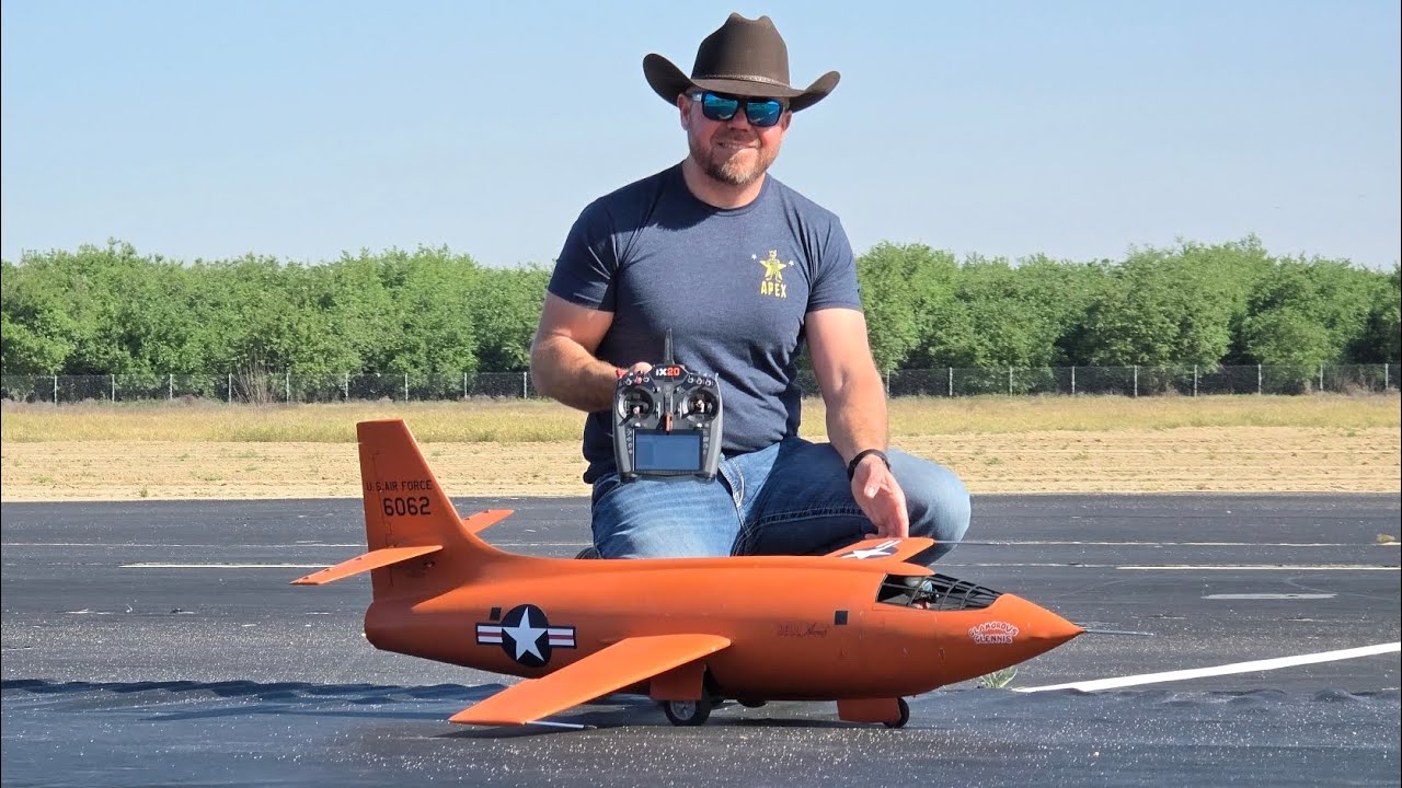 R/C BELL X-1 TAKES FLIGHT!