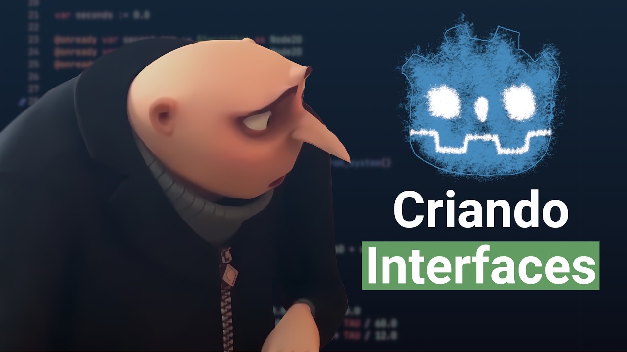 O BASICO da criação de interfaces de usuário no Godot Engine!