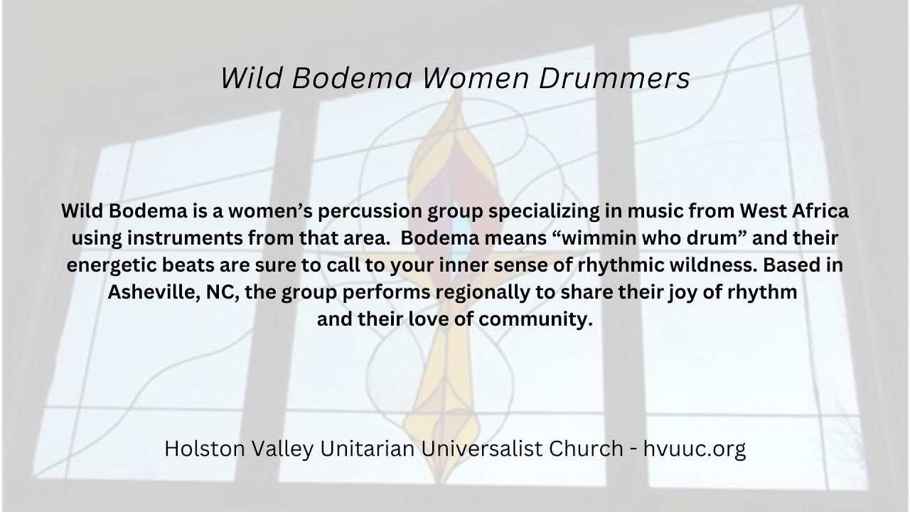 Wild Bodema Women Drummers: March 1, 2026