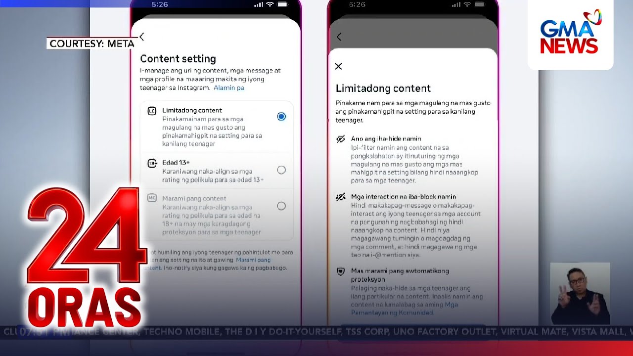 FB, IG at Messenger account ng mga edad 13-17, magkaka-anti-bullying features at &lsquo;di...  | 24 Oras