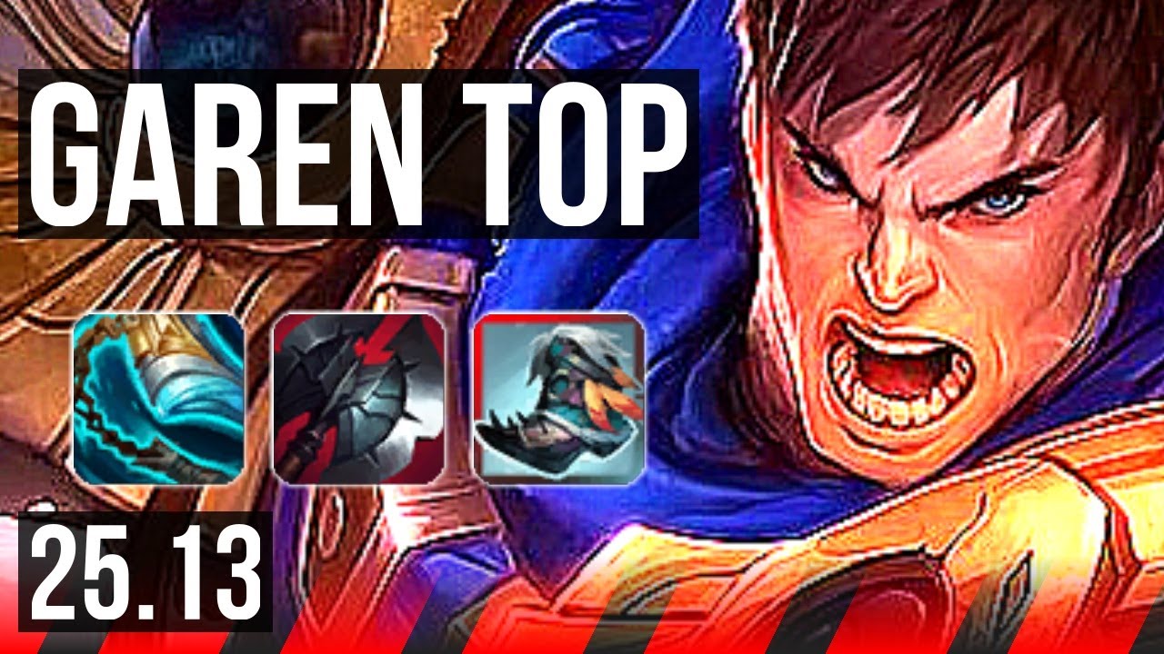 GAREN vs ORNN (TOP) | 51k DMG, Legendary | EUW Master | 25.13