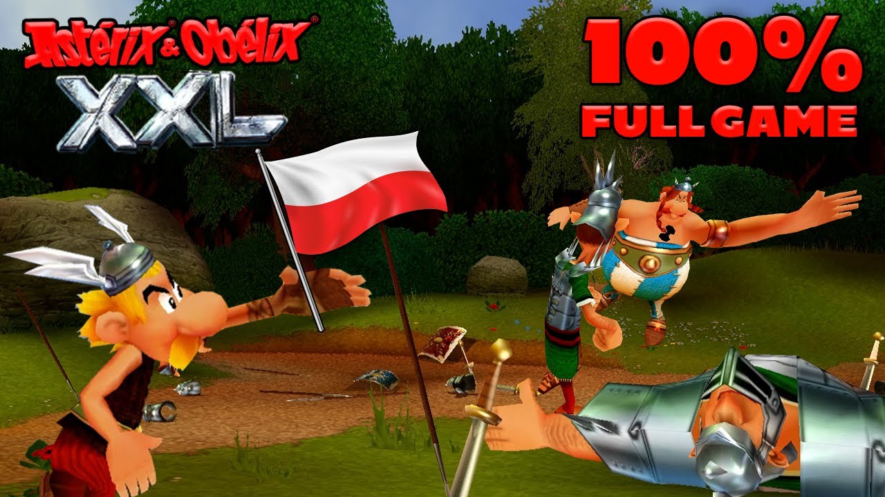 Asterix & Obelix XXL 100% (2004) | (PL) Cała Gra - Bez Komentarza
