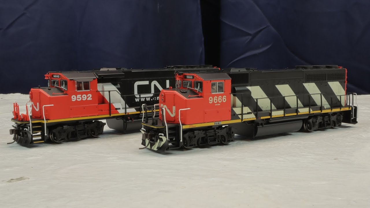 Review: Atlas Master GP40-2W (CN #9592 & 9666)