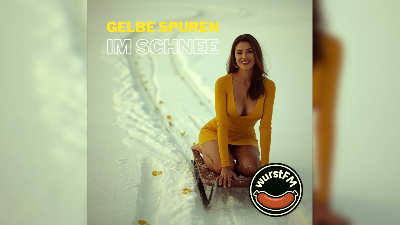 Gelbe Spuren im Schnee – Zweideutiger Ballermann-Partyhit mit Augenzwinkern ❄️😄