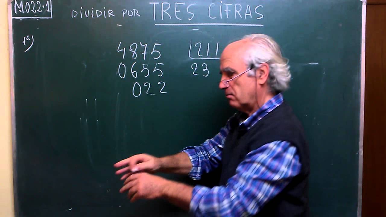 M·022·1   ...       DIVISIÓN  DE TRES CIFRAS