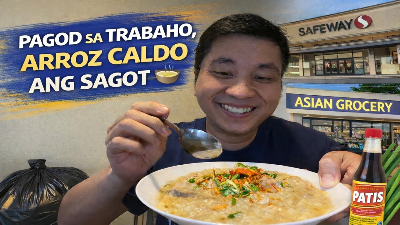 MISS KO PINAS… KAYA NAG-ARROZ CALDO AKO 😩🍲
