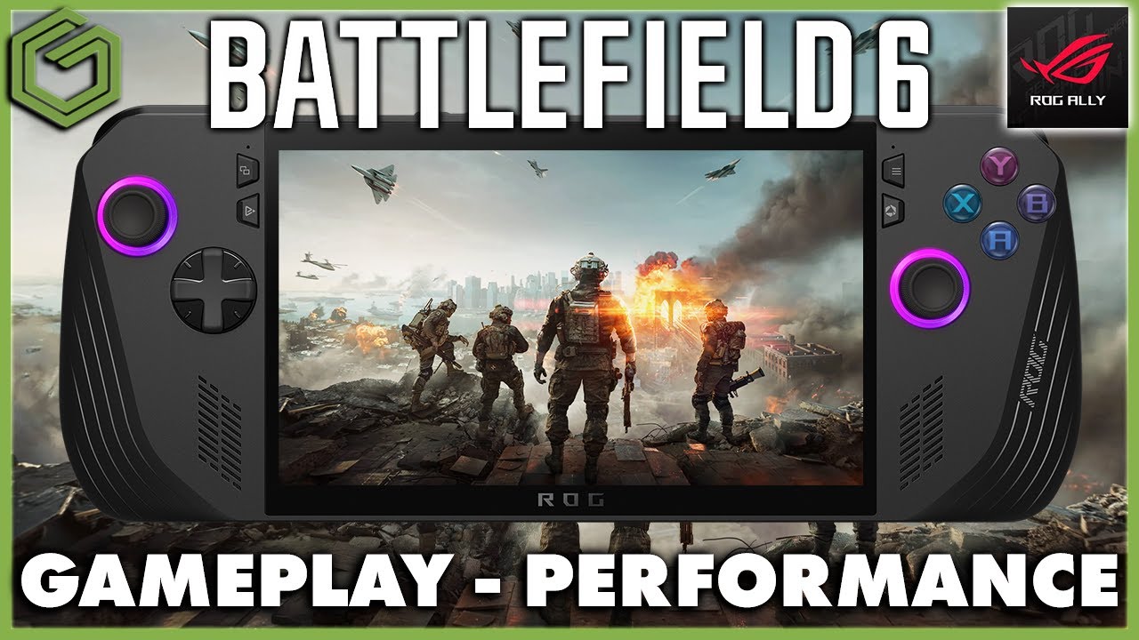 Battlefield 6 просто ОТЛИЧНО идет на ROG Ally X!