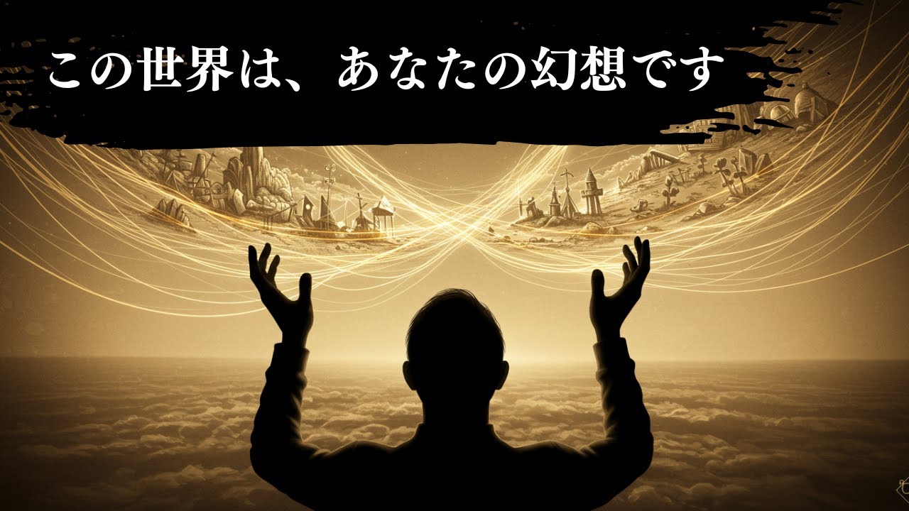 【残酷な真実】あなたの家、身体、記憶…全てはあなたの意識が創った「幻想」です。