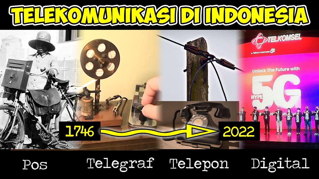 Sejarah Telekomunikasi di Indonesia dari Zaman Belanda hingga Sekarang