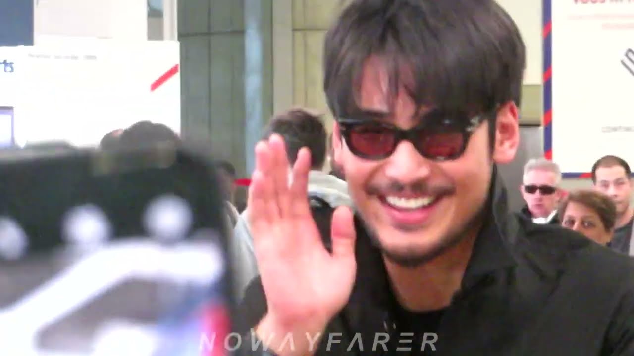 Apo Nattawin อาโป ณัฐวิญญ์ วัฒนกิติพัฒน์ Arrival in Paris 🇫🇷 @ CDG Airport, June 11 2024 11.06.2024