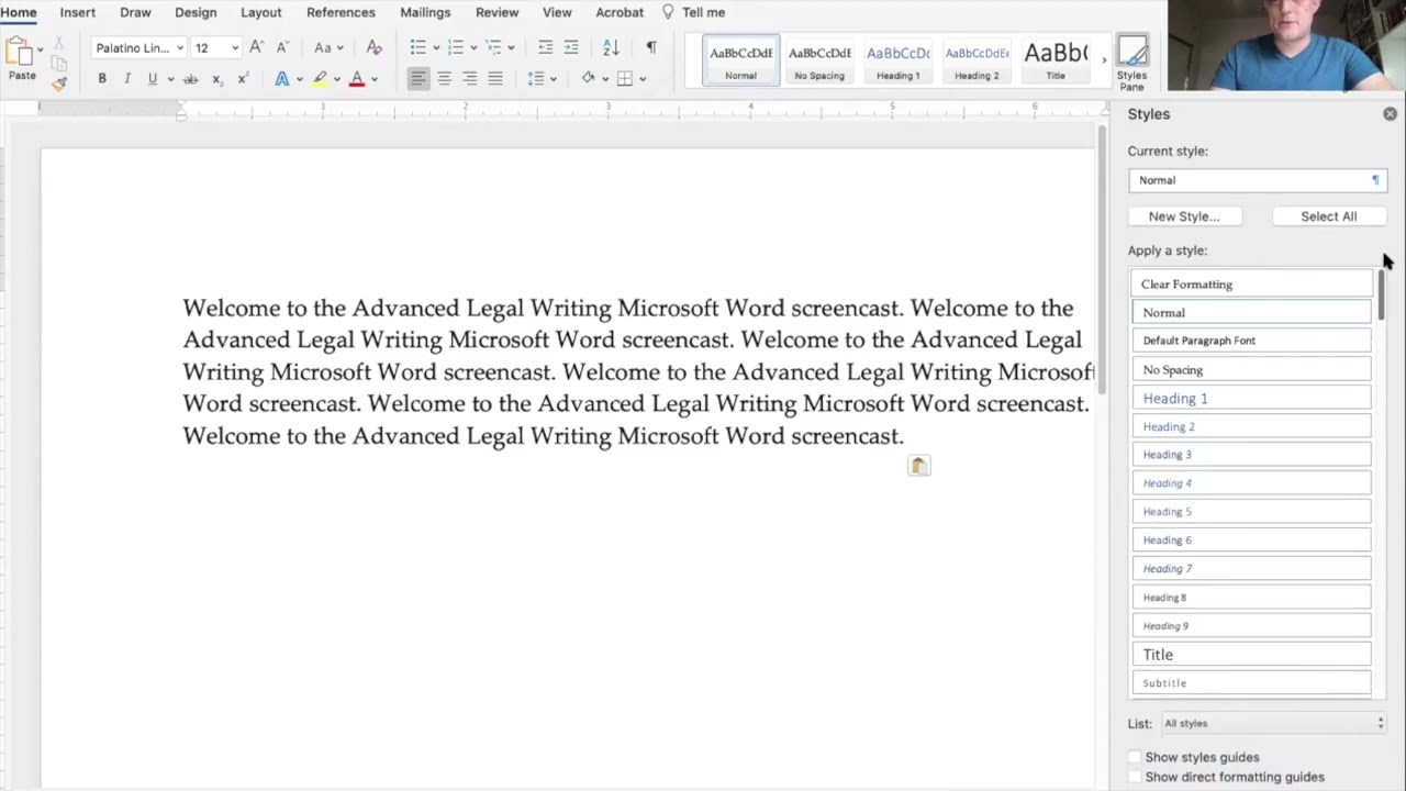 Advanced Microsoft Word for Lawyers