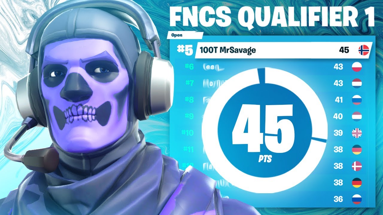 FNCS Full Focus Mode || Solo FNCS Day 1 Highlights (5th Place)