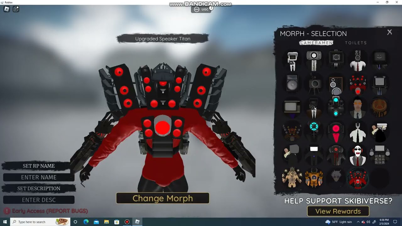 how to get upgraded titan speakerman