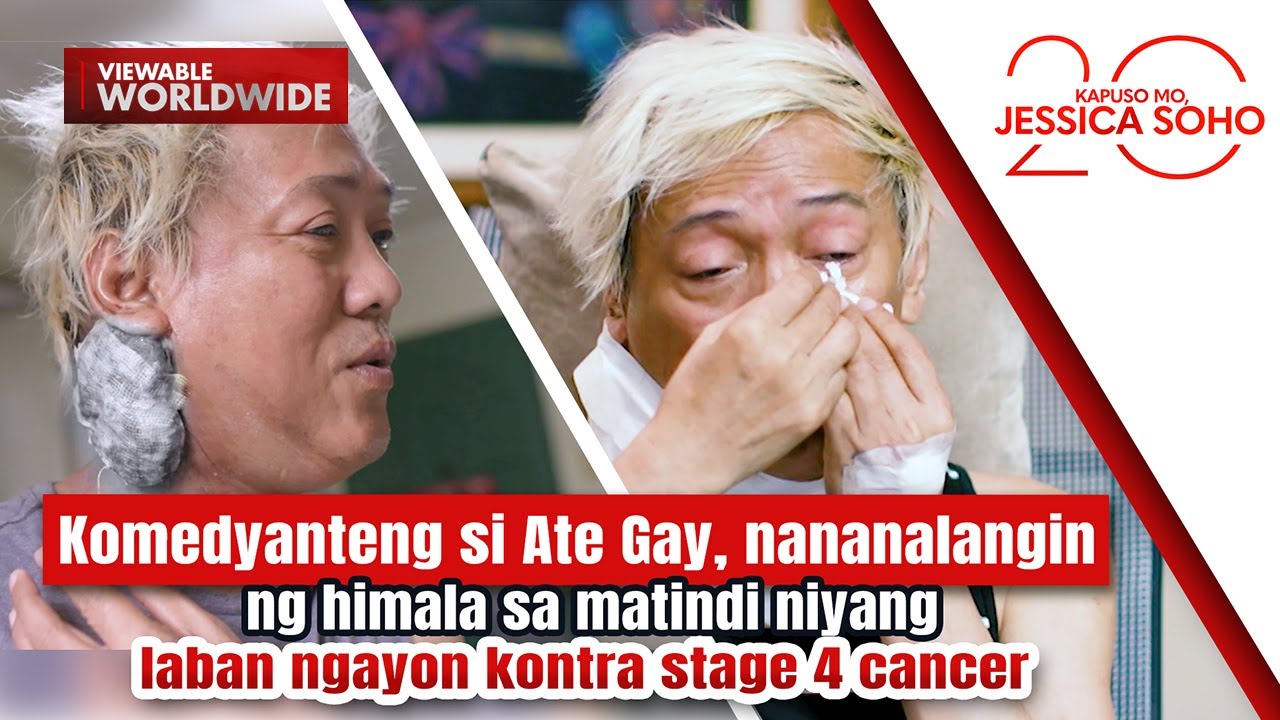 Ate Gay, may stage 4 cancer | Kapuso Mo, Jessica Soho