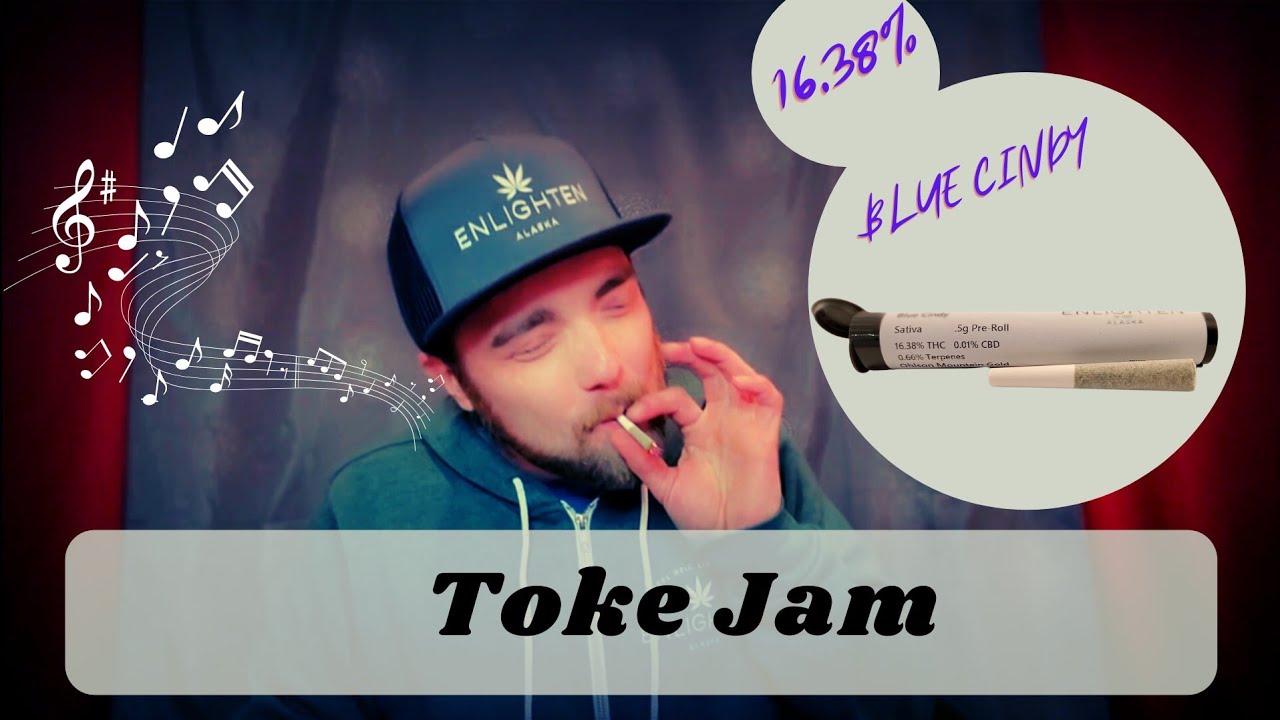 Toke Jam: Blue Cindy Strain .5g Preroll